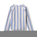 Wheat Bade T Shirt Med Glidelås Ada  Bold Blue Stripe (98 /3 år)