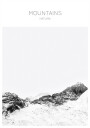 Serene Peaks Plakat / 40x50cm