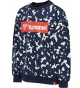 Hummel Collegegenser HmlDitz Black Iris 5 år 110 Collegegenser Blå
