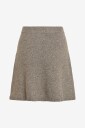 Vila - Skjørt viAylin Short Knit Skirt/pb - Grå
