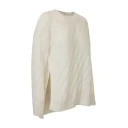 Max Mara Dame Strikkevarer Hvit S,
