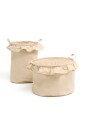 Alice &  Fox DEMI Oppbevaringskurver 2-Pack Linen