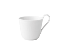 Royal Copenhagen White Fluted kopp med høy hank 33 cl
