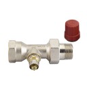 Danfoss RA-N 1" Radiatorventil med Forhåndsinnstilling for Vannbaserte Varmesystemer