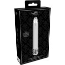 Shots Royal Gems Shiny Rechargeable ABS Bullet Silver