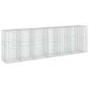 vidaXL Gabion med 3,5 mm tråd og 5x10 cm mesh 650x100x200 cm