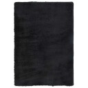  Flossteppe med lang luv NAVARRA svart 160x230 cm polyester 8721158558244
