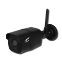 LTC Vision Bullet IP Kamera   UtendÃ¸rs IP66 WiFi & LAN 4 MP Nattsyn (Tuya App)   Svart