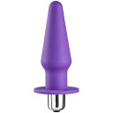 baseks Vibrerende Analplugg Medium       - Lilla