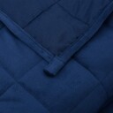 Vidaxl Vektdyne blå 200x230 cm 9 kg stoff