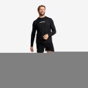 Revolutionrace Herre Overdeler Langermede skjorter Direction Active Long sleeved T shirt Herre Black S
