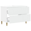 vidaXL Baderomsvaskeskap ARNHEM Hvit 82 x 41 x 59 cm Konstruert tre