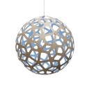 David Trubridge Korall Taklampe Ø120 Blå