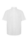 Filippa K Cotton Linen Short Sleeve Shir White 48