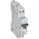 Legrand Automatsikring DX3 C 4A 1P+N, 1M, 6/10kA