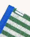 Maison Deux Stripe Grass Teppe 70x300