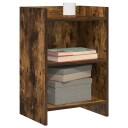  Nattbord 2 pcs Røkt Eik 40 x 30 x 60 cm Konstruert tre
