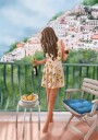 Italian Lemon Balcony Plakat / 100x150