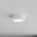 TEMAR LIGHTING Cleo 200 taklampe hvit sensor IP54 Ø 20 cm metall