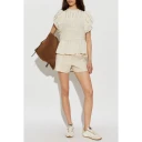 AllSaints Dame Shorts Beige XS,