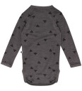 Hummel Charcoal Gray Mini Ull Body L/S 74