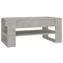 vidaXL Salongbord betonggrå 102x55x45 cm konstruert tre