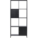 Venture Design to Seguro hylle Svart 80 x 35 cm Svart