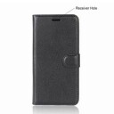 Huawei P30 Lite Lommebok-deksel med Magnetisk Lukning Svart