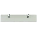 vidaXL Flytende hyller 2 stk glass 50x10 cm 8 mm