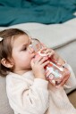 Nuby Peppa Pig 2-in-1 Vannflaske 400 ml, Rosa