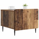  Kaffebord med skuff Gammelt tre 49 x 50 x 42 cm Konstruert tre