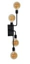 Belid Regal XL Vegglampe Sort med Bryter