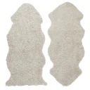 Skinnwille Curly fåreskinn 1,5 Sand