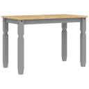  Spisebord Corona grå 112x60x75 cm heltre furu 4005715