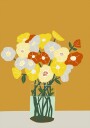 Vase of Flowers Poster Plakat / 21x30cm