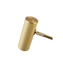 Hubble Read Gulvlampe Brushed Brass - Globen Lighting