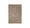 Modern Abstract teppe beige