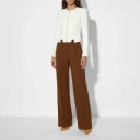 Elisabetta Franchi Dame Bukser Brun L,