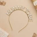 Club Green Hootyballoon Hårbøyle Mummy To Be i Metall Hello Little One One size HBAD112