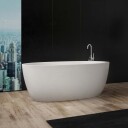 Sanipro Enzo 179 Frittstående Solid Surface Hvit Matt / 179cm SA 10004