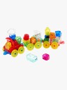 Jelly Blox Squishy Train Byggesett 30 Deler, Flerfarget