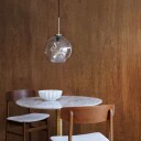 Dyberg Larsen Loop Ø30 Amber Taklampe