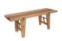 Hillerstorp Ecobench benk Al 120 cm Natur