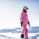 Hestra Army Leather Heli Ski Mitt, skivott junior 5 Svart