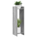 vidaXL Planteholder Grå Sonoma 30 x 30 x 100 cm Konstruert tre