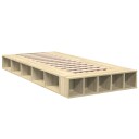  Sengeramme sonoma eik 90x200 cm konstruert tre 8721102621727