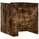  Nattbord røkt eik 45x50x50 cm konstruert tre 848301