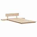 Sengestamme Brun 90 x 200 cm tre