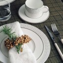 Porsgrunds Porselænsfabrik Vivienne Platinum Tallerken 28cm