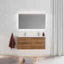 Macro Design Rammespeil Rampe belysning LED med Ambilight Krom / 60cm